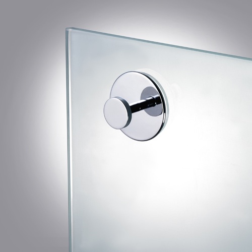 Bathroom Hook, Windisch 85050, Suction Pad Robe or Towel Hook in Chrome, Gold 85050