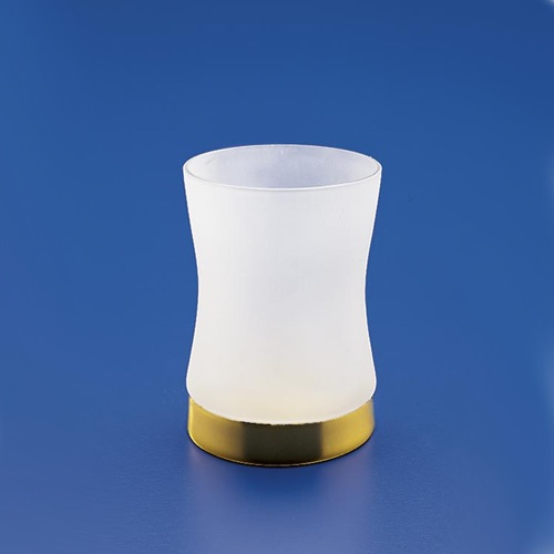 Toothbrush Holder, Windisch 94130MD, Chrome Finish Frosted Glass Tumbler 94130MD