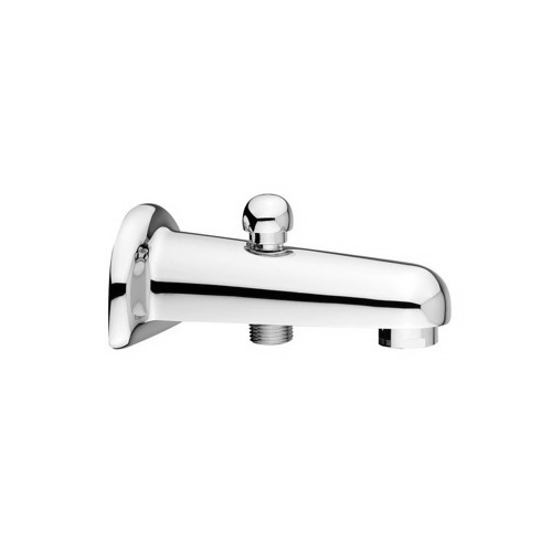 Tub Spout, Fima S2041 CR, Wall Mounted Polished Chrome Tub Faucet With Diverter S2041 CR