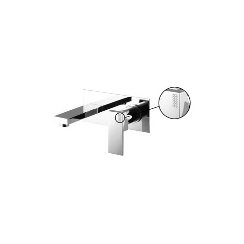 Bathroom Sink Faucet, Fima S3501/5C/S2935, Wall Mounted Single Lever Wash Bathroom Sink Faucet With Short Spout S3501/5C