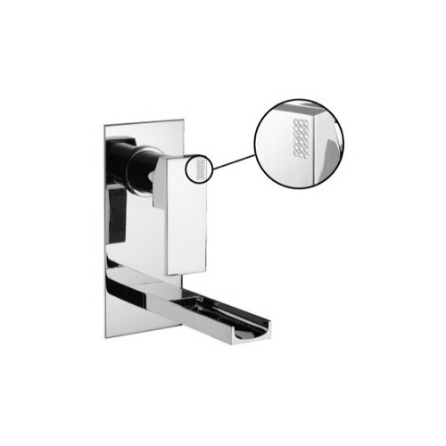 Bathroom Sink Faucet, Fima S3631L/5C/S2935, Wall Mounted Single Lever Wash Bathroom Sink Faucet With Long Spout S3631L/5C