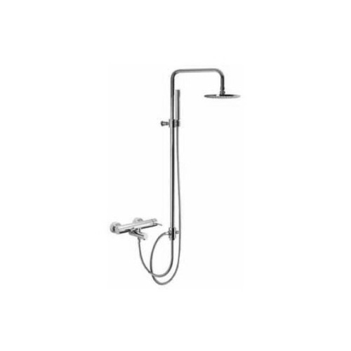 Shower Column, Fima S3224/2, Wall Mounted Tub/Shower Mixer With Shower Set S3224/2