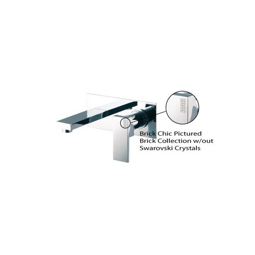 Bathroom Sink Faucet, Fima S3501L/5/S2935, Wall Mounted Single Lever Wash Bathroom Sink Faucet With Long Spout S3501L/5