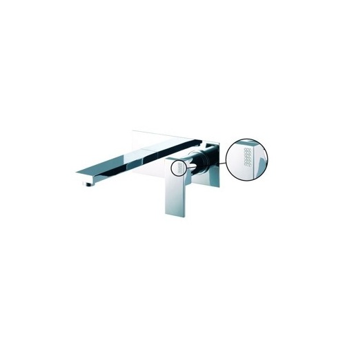 Bathroom Sink Faucet, Fima S3501L/5C/S2935, Wall Mounted Single Lever Wash Bathroom Sink Faucet With Long Spout S3501L/5C