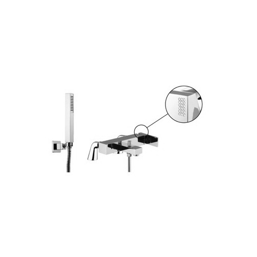 Deck Mount Tub Filler, Fima S3504/5C, Deck Mounted Tub Mixer With Hand Shower Set S3504/5C