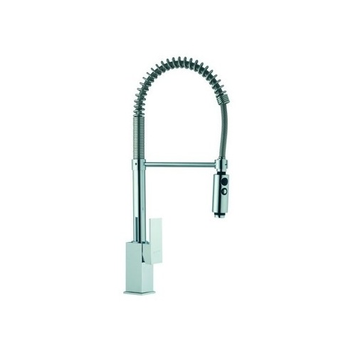 Kitchen Sink Faucet, Fima S3507/1, Single Hole Kitchen Sink Faucet With Hand Shower S3507/1