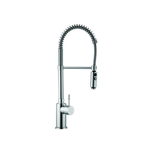 Kitchen Sink Faucet, Fima S3507/2, Single Hole Kitchen Faucet With Hand Shower S3507/2