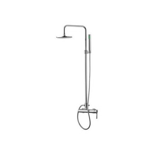Shower Column, Fima S3535/2, Wall Mounted Shower Mixer With Rainhead And Hand Shower Set S3535/2