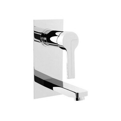 Bathroom Sink Faucet, Fima S3541/5/S2935, Wall Mounted Single Lever Wash Bathroom Sink Faucet With Short Spout S3541/5