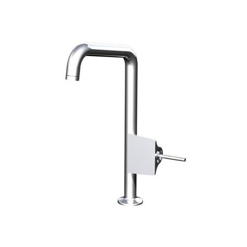 Kitchen Sink Faucet, Fima S3657 CR, Single Hole Polished Chrome Kitchen Sink Faucet S3657 CR