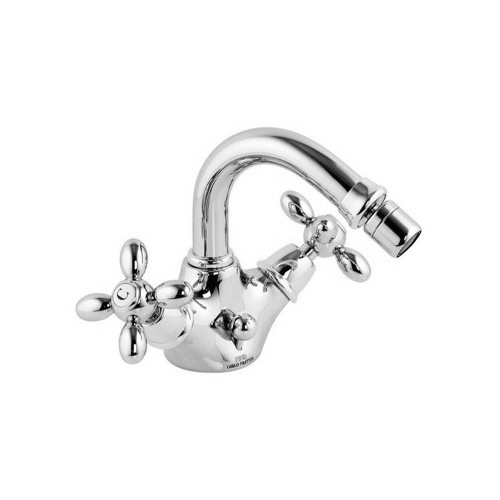 Bidet Faucet, Fima S5022, Classic Single Hole Bidet Faucet With Swivel Spout S5022