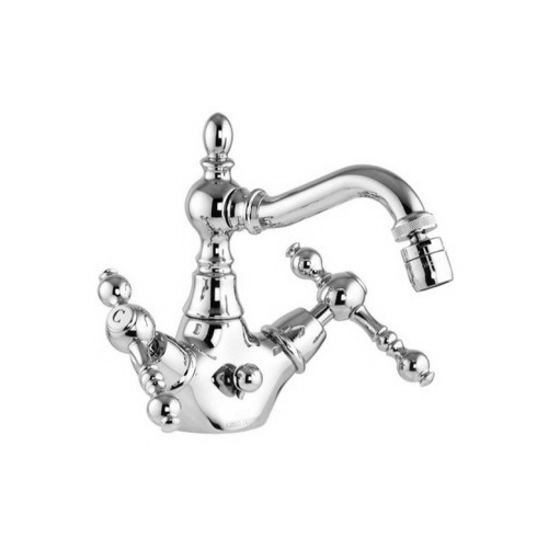 Bidet Faucet, Fima S5062, Classic Single Hole Bidet Faucet With Swivel Spout S5062