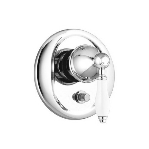 Pressure Balance Valve, Fima S5409/2/S2442, Classic Pressure Balance Valve Trim With Diverter S5409/2