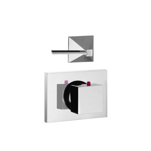 Thermostatic Shower Mixer, Fima S5573/1/S2261, Built/In Thermostatic Mixer With Single Volume Control Handle S5573/1