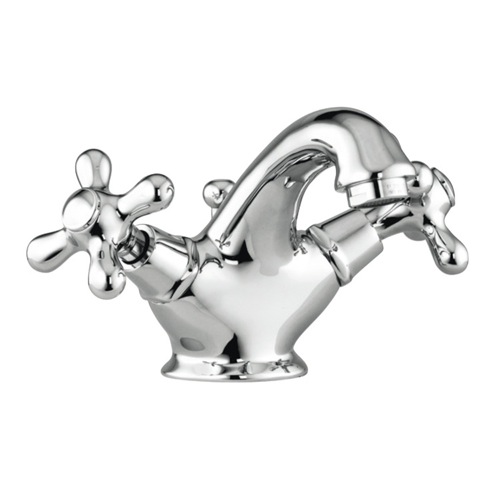 Bathroom Sink Faucet, Fiore 26062201.00, One Hole Polished Chrome Bathroom Sink Faucet 26062201