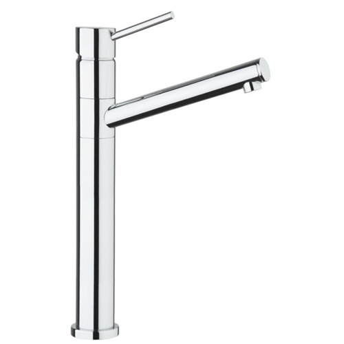 Kitchen Sink Faucet, Fiore 44CR5443, One Hole Polished Chrome Kitchen Sink Faucet 44CR5443