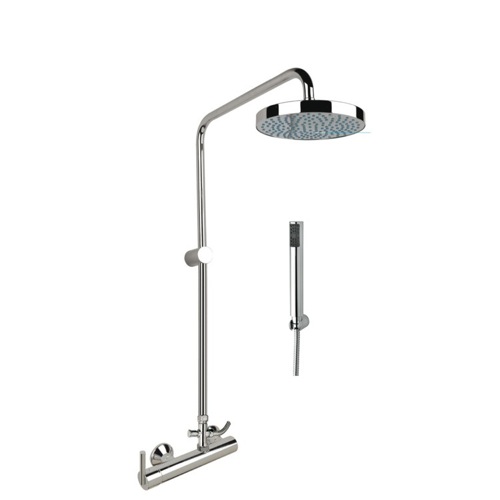 Shower Column, Fiore 70CR7168, Polished Chrome External Shower Mixer With Diverter 70CR7168