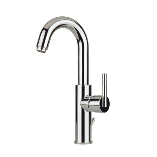 Bathroom Sink Faucet, Fiore 70CR7271, One Hole Polished Chrome Bathroom Sink Faucet 70CR7271