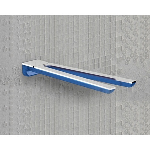 Towel Bar, Gedy 1423, 13 Inch Wall Mounted Double Swivel Towel Bar 1423