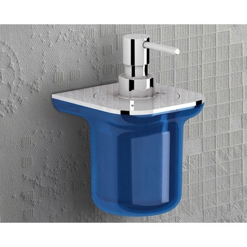Soap Dispenser, Gedy 1481, Glamorous Wall-Mounted Soap Dispenser 1481
