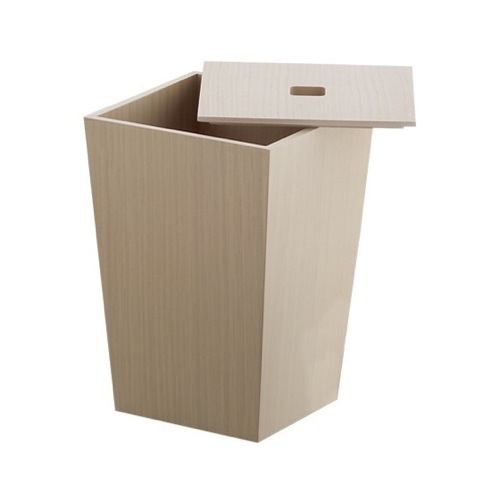 Bathroom Jar, Gedy 1503-26, Square Washed Oak Large Jar 1503-26