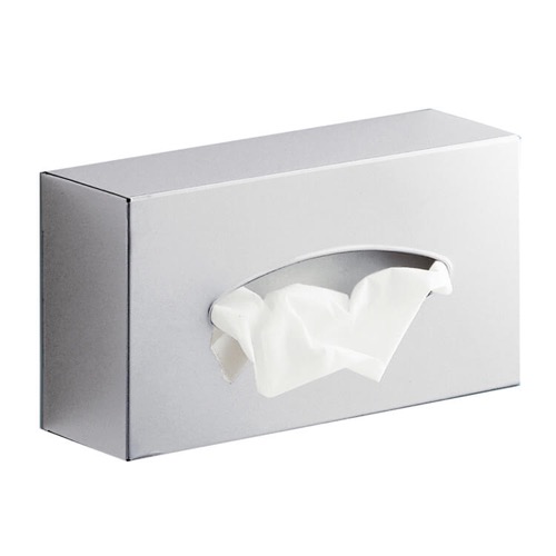 Tissue Box Cover, Gedy 2308-13, Rectangle Stainless Steel Wall Tissue Box Holder 2308-13