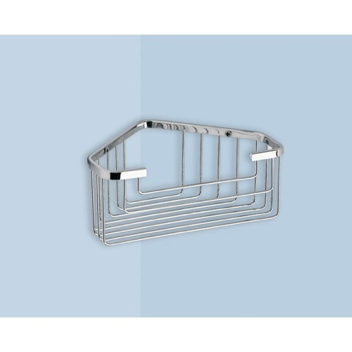 Shower Basket, Gedy 2483, Wire Corner Shower Basket 2483
