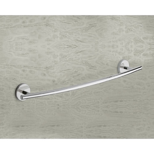 Towel Bar, Gedy 4221-60-13, Polished Chrome 24 Inch Towel Bar 4221-60-13
