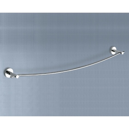Towel Bar, Gedy 6521-60-13, Chrome 24 Inch Curved Towel Bar 6521-60-13