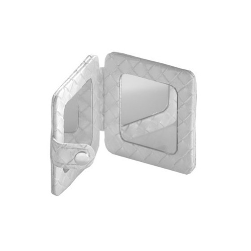 Hand Mirror, Gedy 6760, Square Pocket Hand Mirror 6760