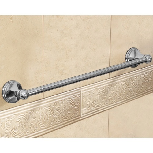 Towel Bar, Gedy 7521-60-13, Polished Chrome 24 Inch Towel Bar 7521-60-13