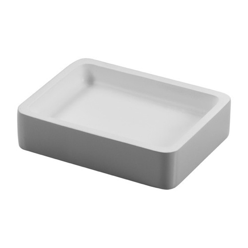 Soap Dish, Gedy 7911-73, Rectangle Silver Soap Holder 7911-73