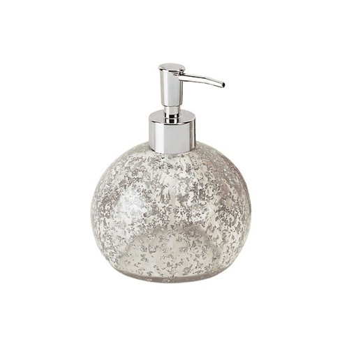 Soap Dispenser, Gedy ME80, Round Transparent Countertop Soap Dispenser ME80