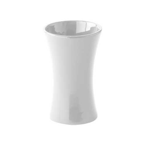 Toothbrush Holder, Gedy MU98, Rounded Ceramic Pottery Toothbrush Holder MU98