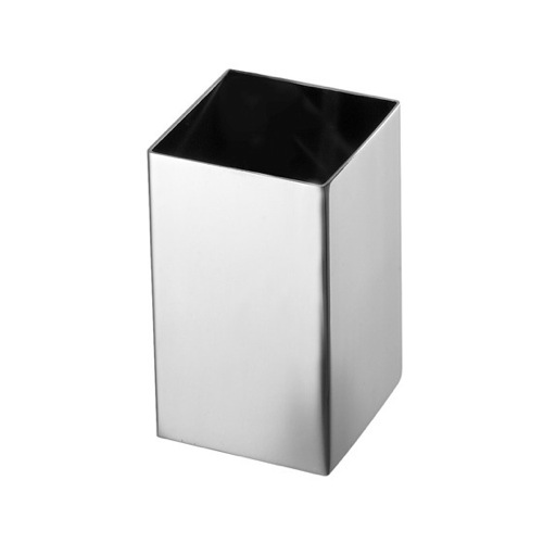 Toothbrush Holder, Gedy NE98-13, Square Polished Chrome Toothbrush Holder NE98-13