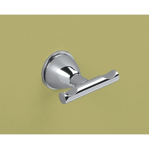 Bathroom Hook, Gedy GE26-13, Chrome Double Hook GE26-13