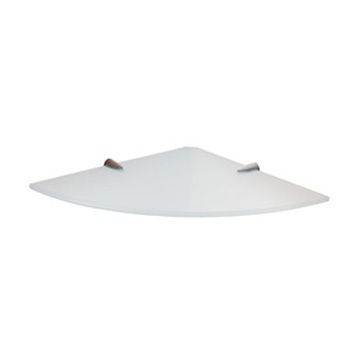 Bathroom Shelf, Gedy 2119-24, Corner Ultralight Glass Bathroom Shelf 2119-24