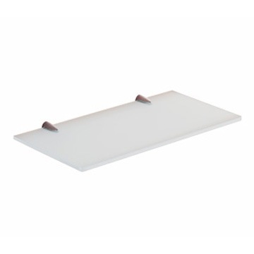 Bathroom Shelf, Gedy 2119-30, 12 Inch Ultralight Glass Bathroom Shelf 2119-30