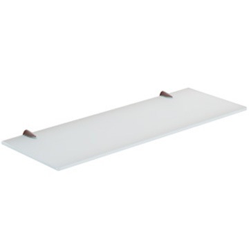 Bathroom Shelf, Gedy 2119-45, 18 Inch Ultralight Glass Bathroom Shelf 2119-45