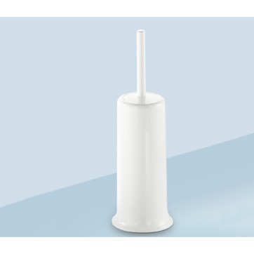 Toilet Brush, Gedy 2633, Simple White Toilet Brush Holder 2633-02