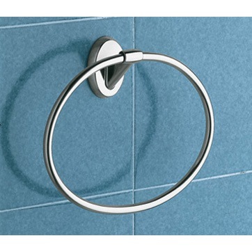 Towel Ring, Gedy 3070-13, Round Chrome Hand Towel Ring 3070-13