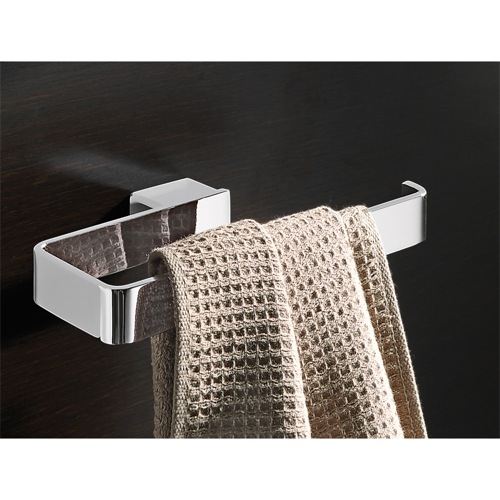 Towel Ring, Gedy 5470-13, Square Polished Chrome Towel Ring 5470-13