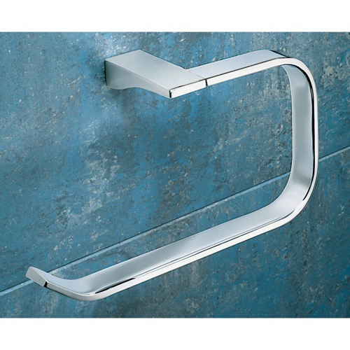 Towel Ring, Gedy 5770-13, Square Polished Chrome Towel Ring 5770-13