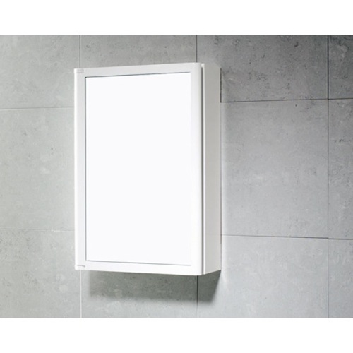 Medicine Cabinet, Gedy 8006-02, White Cabinet with Door Made of Thermoplastic Resins 8006-02