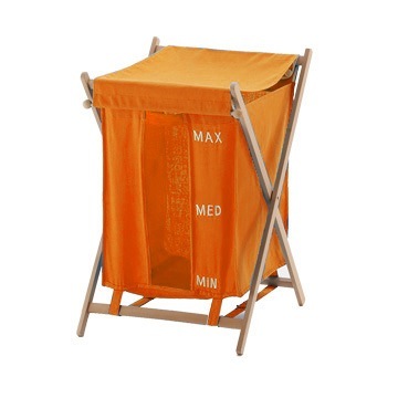 Laundry Basket, Gedy BU38-67, Orange Laundry Basket BU38-67