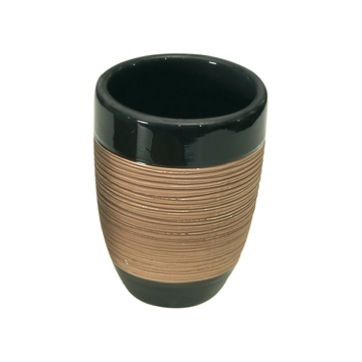 Toothbrush Holder, Gedy TU98, Round Moka Toothbrush Holder TU98-29