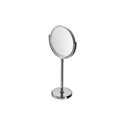 Makeup Mirror, Geesa 1081, Chrome Round 3x Magnifying Mirror 1081