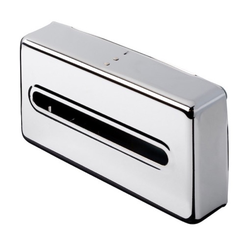 Tissue Box Cover, Geesa 121, Chrome Surface Tissue Box Cover 121