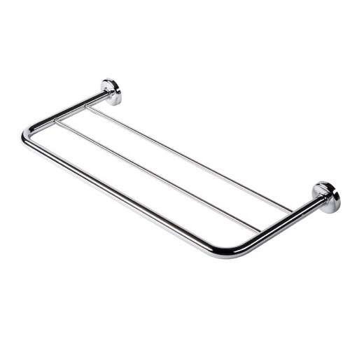 Bathroom Shelf, Geesa 5353, Chrome Towel Rack or Towel Shelf 5353
