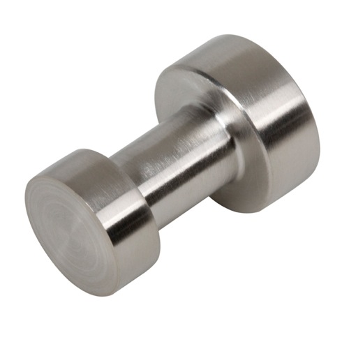 Bathroom Hook, Geesa 6513-05, Satin Stainless Steel Robe or Towel Hook 6513-05